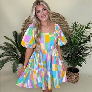 Selling this never before worn pastel dress!